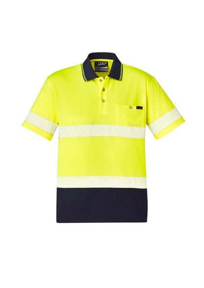 Syzmik Essentials Hi Vis Taped S/S Polo