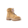 Steel Blue Argyle Zip Boot