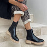 Walnut Oak Leather Boot