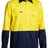 Bisley Long Sleeve 2tone Vent Shirt