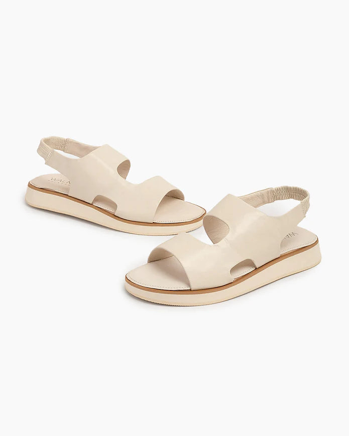 Walnut Cruz Leather Sandal