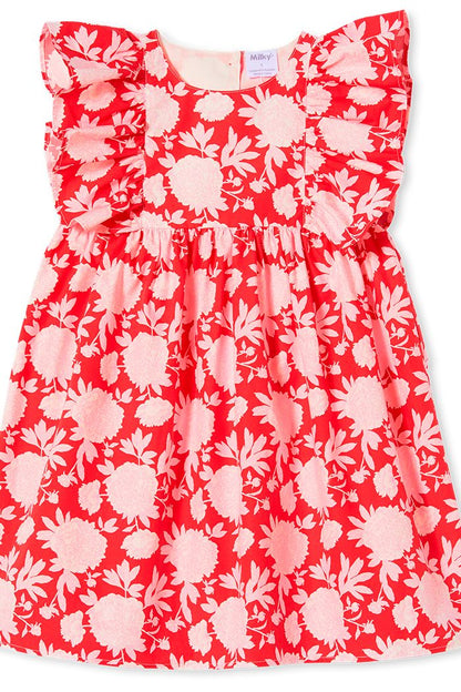 Milky Raspberry Dress