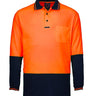 Ritemate HiVis Long Sleeve Polo