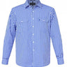 Pilbara Mens Long Sleeve Check Shirt