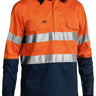Bisley Long Sleeve 1/2 Open N-Tape