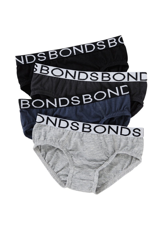 Bonds Boys Brief 4PK