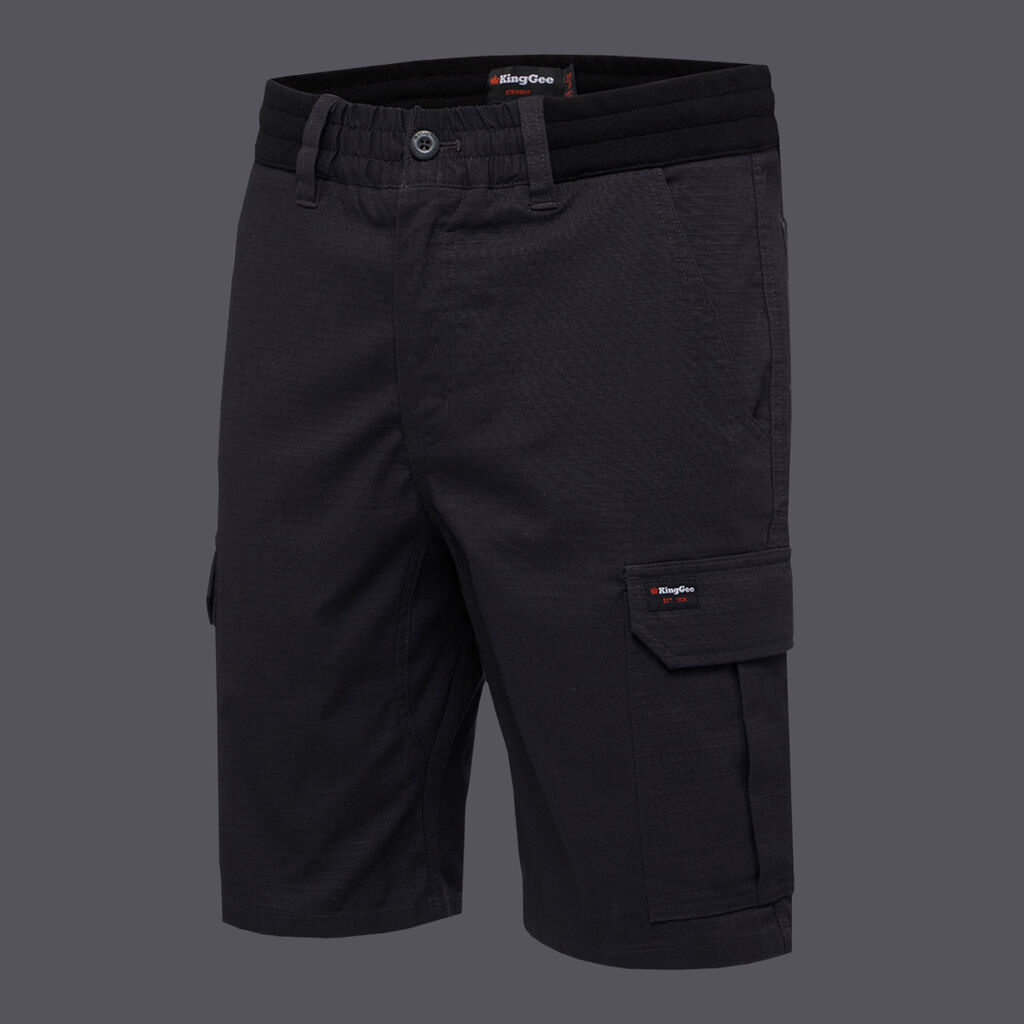 King Gee Rib Comfort Waist Short