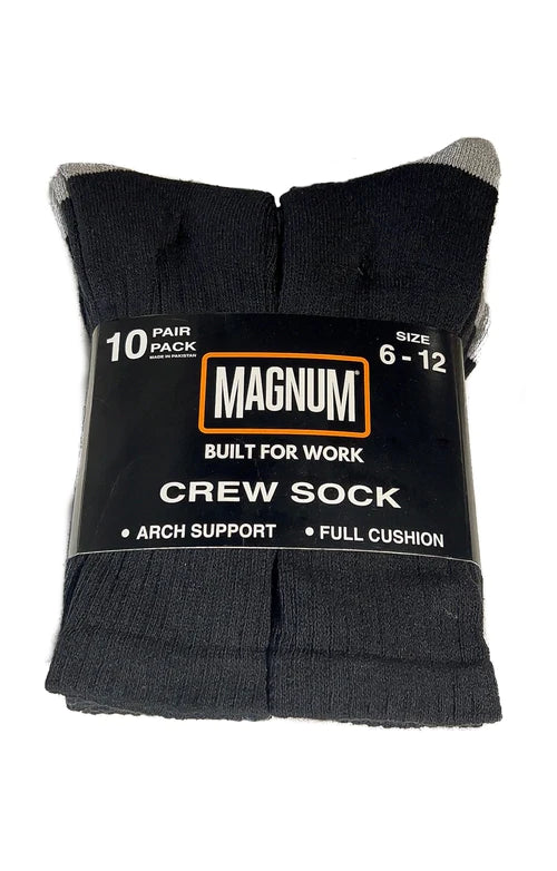 Magnum Crew Socks 10 Pack