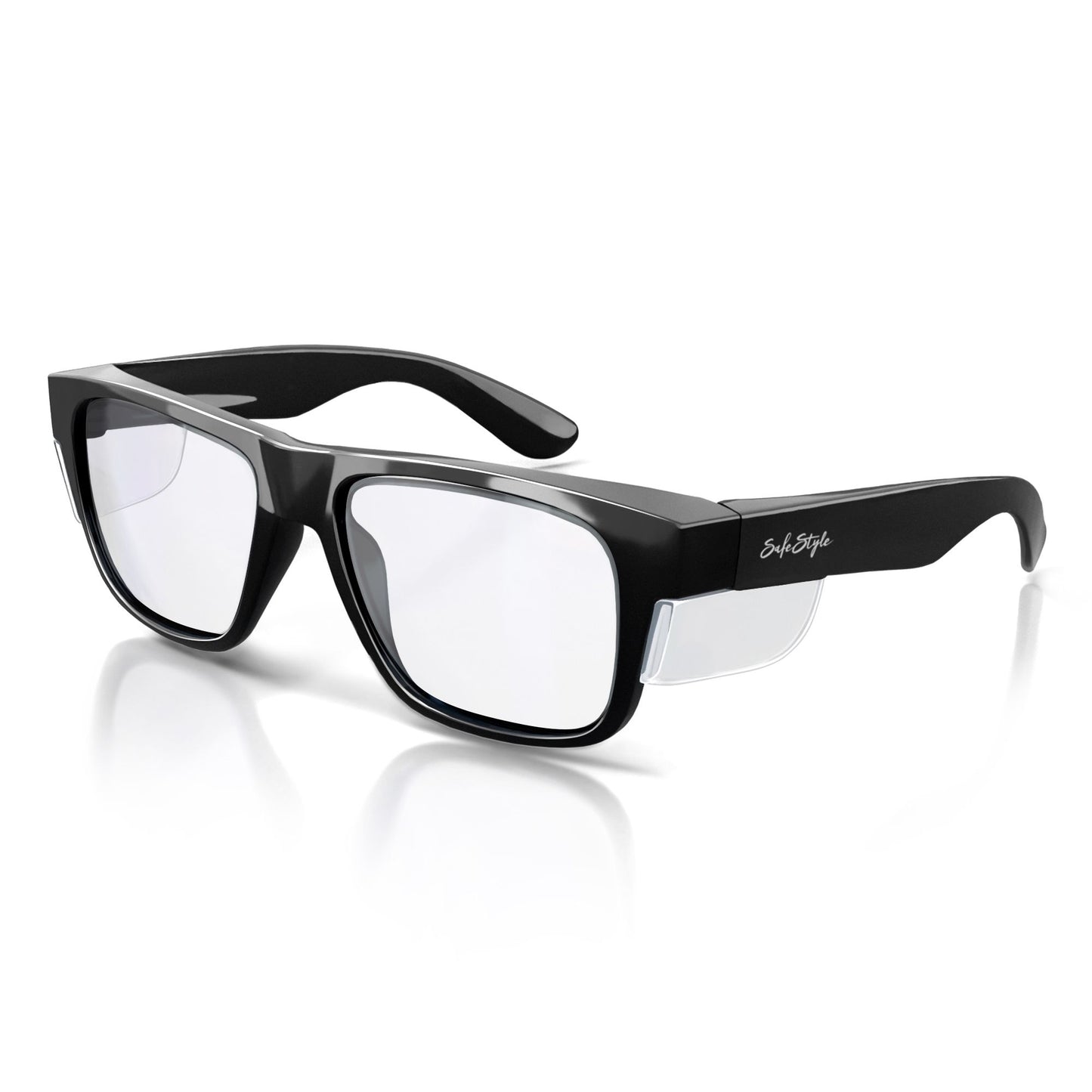 SafeStyle Fusions Black Frame/Clear Lens